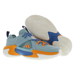 Scarpe da Basket Adidas SM Exhibit Select per Donna Verde Blu Arancione - Product Image 4