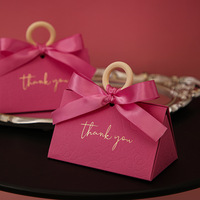 Luxus benutzer definierte Faltpapier Souvenir Geschenk box Candy Chocolate Verpackung Hochzeits bevorzugung Geschenk boxen für Gäste