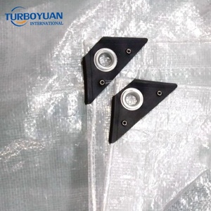Agricultural Reinforced <strong>Replacement</strong> Curtain <strong>Greenhouse</strong> / Waterproof Woven Fabric PE Cherry Tarp <strong>Covering</strong> Cutting UV Stabilizer - Product Image 5