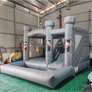 บ้านเป่าลมรูปปราสาทเด้งลูกโป่ง<span class=keywords><strong>เด้ง</strong></span>ดีไซน์ป๊อปบ้านเป่าลมพร้อมสไลเดอร์และบอลสระว่ายน้ำสำหรับเช่างานปาร์ตี้ - Product Image 2