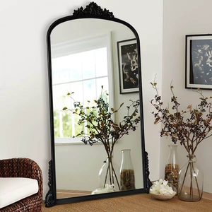 Customized <strong>Large</strong>-Sized European-Style Luxurious Carving <strong>Frame</strong> Wall Mirror Handmade Dress Mirror - Product Image 3