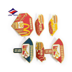 Longzhiyu, 20 Años de Fabricación, Insignia de Metal Esmaltada Personalizada, Pin de Solapa para Celebraciones, Cumpleaños, Recuerdos y Regalos - Product Image 5