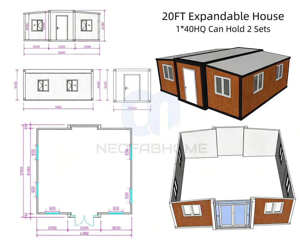 20 Feet Container Structure Attributes