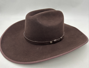 En gros noir en feutre <span class=keywords><strong>de</strong></span> <span class=keywords><strong>laine</strong></span> chapeaux <span class=keywords><strong>de</strong></span> cowboy pour hommes - Product Image 3