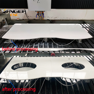 Machine de traitement CNC 3 axes pour comptoirs en quartz et pierre de cuisine et salle de bain, pour le profilage des bords d'évier - Product Image 1