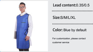 Combinaison <span class=keywords><strong>de</strong></span> <span class=keywords><strong>protection</strong></span> contre les radiations, 2-xray, haute qualité, pour salle d'opération, usage général - Product Image 2