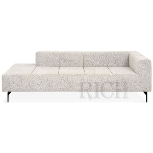 Sofá para Sala de Estar, Muebles Modernos para Sala de Estar, Sofá <span class=keywords><strong>Chaise</strong></span> <span class=keywords><strong>Longue</strong></span> Largo, Sofá <span class=keywords><strong>Chaise</strong></span> <span class=keywords><strong>Longue</strong></span> Italiano de Tela para Interiores - Product Image 3