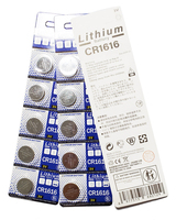 Pile bouton rechargeable au lithium Litobat CR2050/CR2016/CR1616/CR1220 pour bracelet LED et jouets, conforme aux normes