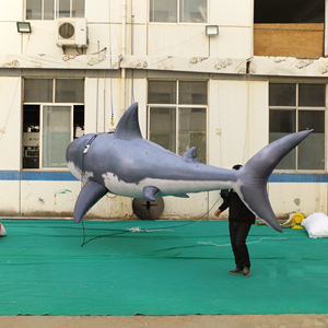 Tubarão Inflável Gigante Realista / Animais Infláveis à Venda - Product Image 2