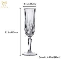 Verres à vin en cristal italien, style classique vintage, flûtes à champagne, gobelets à eau, verres à vin
