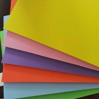 Vente en gros d'usine, semelle intérieure en mousse EVA multicolores, matériau souple et coloré, feuille de semelle en mousse EVA de 1 mm