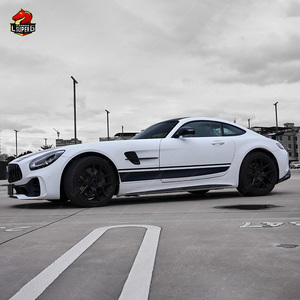 SG thiết kế mới đến cho MERCEDES BENZ AMG <span class=keywords><strong>GT</strong></span>/GTS 2 cửa hẹp phiên bản 15-22 nâng cấp để khô Carbon GTR rộng phiên bản cơ thể Kit - Product Image 2