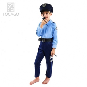 Disfraz de Cosplay para niños, uniforme de policía, doctor, bombero, fiesta de rol, Carnaval, carrera, astronauta - Product Image 3