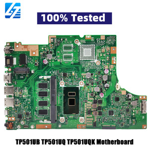 เมนบอร์ดแล็ปท็อป TP501UA สำหรับ <span class=keywords><strong>Asus</strong></span> VivoBook TP501U พลิก TP501UB TP501UA TP501UQK TP501UQ เมนบอร์ดโน้ตบุ๊คพร้อม I5 I3 <span class=keywords><strong>I7</strong></span>ซีพียู - Product Image 1