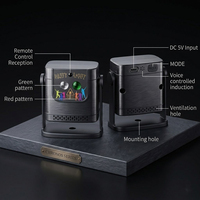 Mini projecteur laser portable à activation sonore, lumière stroboscopique verte DJ, idéal pour karaoké et cadeau de Noël |   YSH