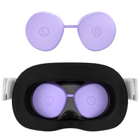 Étui de protection d'objectif en TPU pour Oculus pour Meta Quest 2/3s Écran de tête Accessoires VR pour accessoires de jeu