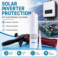 Adhésif silicone RTV industriel 300 ml pour le remplissage de joints et l'isolation, adhésif isolant pour la réparation électronique, scellant de précision
