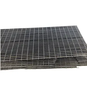 Manufacturer Customized Hot Dipped Galvanized Plain Serrated Steel Grid Floor Grating For Platform Walkway Drain Trench Cover