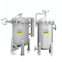 Filtre à gravité en acier inoxydable SS316 à prix d'usine, avec cœur de filtre à pression, garantie 1 an, 100L/heure, certifié CE ISO pour l'eau