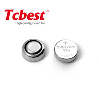 Fiable 1,55 V SR64/SR527SW/319/D319 Botón de óxido de plata Batería de reloj Primari para electrodomésticos