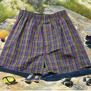 <span class=keywords><strong>Hanes</strong></span> için erkek Spandex iç çamaşırı kaliteli orta katlı külot boksörler ile nefes baskı desen erkek iç çamaşırı - Product Image 2