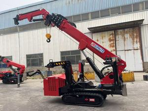 مبيعات المصنع مباشرة عالية الأداء 3 طن ديزل صغير زحافة رافعة عنكبوتية رافعة مع خمسة أقسام ذراع مزدوجة الطاقة - Product Image 2