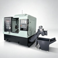 Centro de Torneado CNC CK46D-8 de un Solo Husillo, Eje C, 8 Estaciones, Herramientas Motorizadas, Alta Precisión, Máquina Multitarea para Metal
