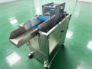 Trancheuse industrielle automatique en acier inoxydable pour viande cuite, machine à trancher les charcuteries pour la transformation alimentaire, trancheuse commerciale de viande pour charcuterie - Product Image 4