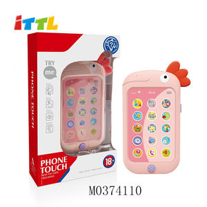<span class=keywords><strong>18</strong></span> <span class=keywords><strong>mois</strong></span> éducation précoce téléphone portable son et musique jouet mobile en plastique pour bébé - Product Image 2