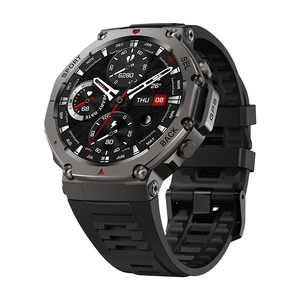 Vente en gros en plein air <span class=keywords><strong>5</strong></span> <span class=keywords><strong>ATM</strong></span> étanche 1.43 pouces AMOLED écran tactile complet BT appel DM58 Fitness Tracker GPS Sport montre intelligente - Product Image 6