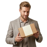 Boîtes en carton ondulé personnalisées pour l'emballage alimentaire, boîtes en papier kraft écologiques pour l'impression et boîtes vides