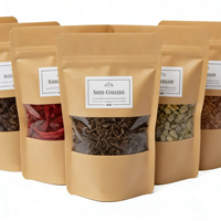 Sachets Doypack avec fermeture éclair pour café et thé, personnalisables avec votre marque, directement de l'usine OEM Haodong