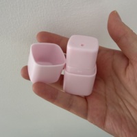 Contenants vides pour baume à lèvres en gros, 5g 5ml, tube en plastique personnalisé avec trou