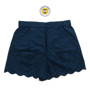 กางเกงยีนส์ขาสั้นสไตล์ลำลองสำหรับผู้หญิงกางเกงขาสั้นผ้าเดนิมเรียบง่ายวัสดุคุณภาพสูงสำหรับผู้หญิง - Product Image 3