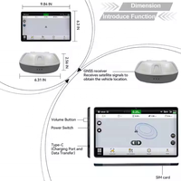 Système de guidage de tracteur TC-SC ISOBUS de pulvérisation SMA10 Outils agricoles Navigation GNSS