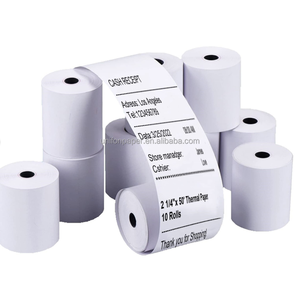 Papel Térmico Personalizado UNIFON, Rollo de Papel para Caja Registradora 80x80mm, Impresión Térmica de una Sola Capa - Product Image 1