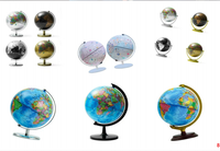Globe terrestre universel rotatif en plastique HD 4,2 pouces haut de gamme, version anglaise, vente en gros d'usine, cadeau pour le commerce transfrontalier
