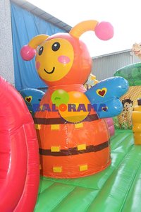 Terrain de jeu gonflable en PVC Balorama le plus populaire de haute qualité Jolly Forest 15x8x7m garantie de 2 ans 5-13 ans - Product Image 5