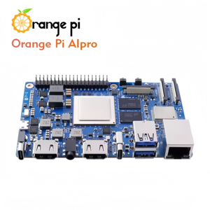 คอมพิวเตอร์บอร์ดเดี่ยว HT Orange Pi AIPro ชิปประมวลผลปัญญาประดิษฐ์ Ascend AI 8TOPS INT8 AI Computing หน่วยความจำ 8GB 16GB LPDDR4X รองรับการแสดงผล 4K คู่ ช่องใส่ M.2 NVMe - Product Image 4