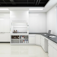 Table d'appoint de laboratoire tout acier de haute qualité avec excellente résistance à la corrosion et aux acides/alcalis pour une utilisation en milieu hospitalier et scolaire