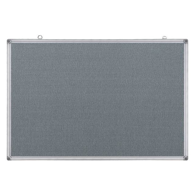 Специальная алюминиевая рамка, серая тканевая доска, тканевая доска для записей, сообщений, фетровая доска для объявлений