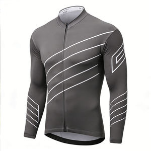 Jersey de Ciclismo Personalizado con Logotipo, Ligero, Transpirable, de Manga Larga, de Secado Rápido, para Equipo Profesional - Product Image 1