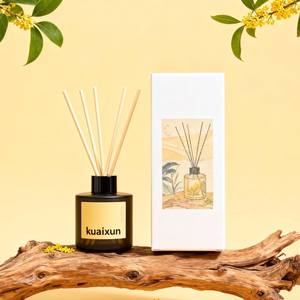 Diffuseur de parfum d'ambiance de luxe 50 <span class=keywords><strong>ml</strong></span> 120 <span class=keywords><strong>ml</strong></span> 200 <span class=keywords><strong>ml</strong></span>, grand flacon unique avec bâtonnets en bambou - Product Image 5