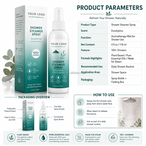 Spray Aromaterapico Naturale Puro Pressato a Freddo, Oli Essenziali di Sandalo Dolce per Sauna, Spa, Bagno - Product Image 5