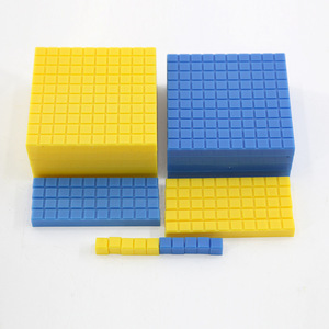 Cubo multistrato Qinghua per il conteggio in decimetri e centimetri, blocco da costruzione per l'insegnamento della <span class=keywords><strong>matematica</strong></span> nella scuola primaria, volume del cemento. - Product Image 3