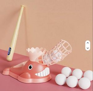 เครื่องยิงลูกเบสบอลอัตโนมัติสำหรับกีฬากลางแจ้ง ของเล่นฝึกซ้อมเบสบอลพร้อมระบบยิงด้วยเท้า และของขวัญ - Product Image 6