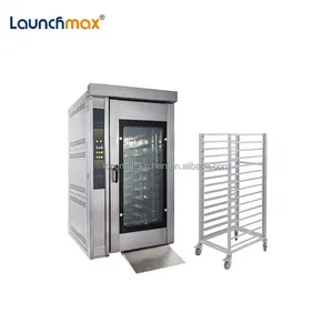 12 Trays Commercial Electric Convection Oven with trolley bakery for Baking Oven