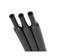 Tube thermorétractable de 9,5 mm de diamètre intérieur, rapport de rétraction 3:1, tube en PE avec colle adhésive pour batterie