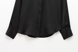 Nouvelles Blouses <span class=keywords><strong>Chic</strong></span> pour Femmes à Manches Longues, Style Bancaire Mondial, avec Boutons Métalliques, Rétro et Polyvalentes - Product Image 4