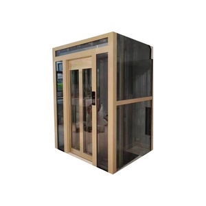 Promotion : Ascenseur panoramique intelligent pour 1 à 4 personnes, avec cabine en verre trempé, pour maison et loft - Product Image 1